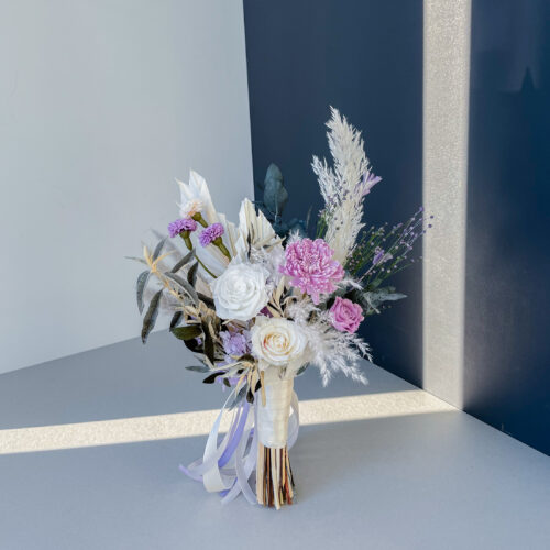 Pruudikimp 'BOHO LILAC' uinuvatest lilledest