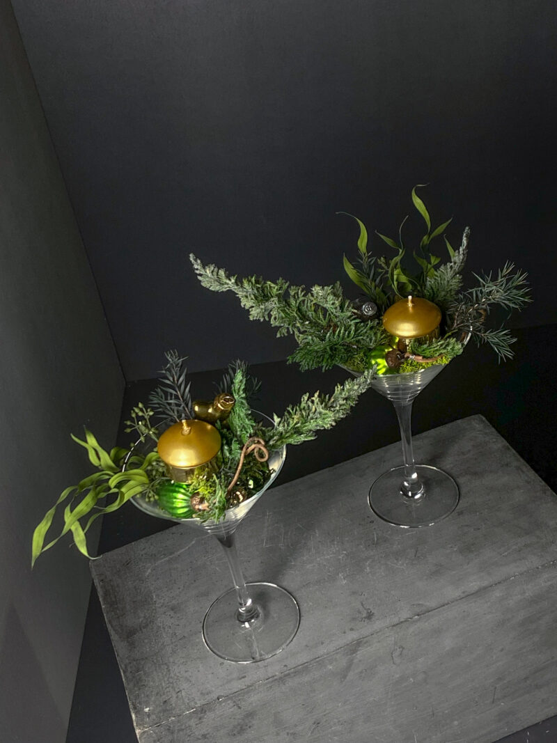 Jõuluseade küünlaga 'GREEN MARTINI' - Image 8