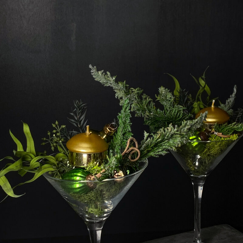 Jõuluseade küünlaga 'GREEN MARTINI' - Image 2