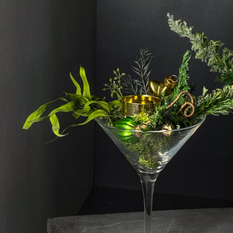 Jõuluseade küünlaga 'GREEN MARTINI' - Image 5