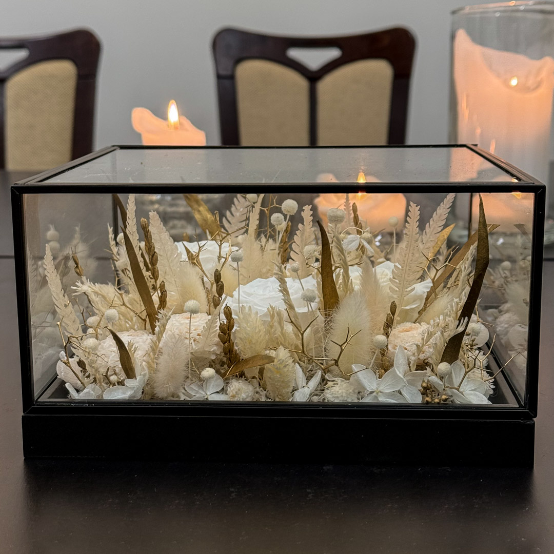 Uinuvad lilled: klaasist lillekarp 'ROXY' - Image 4