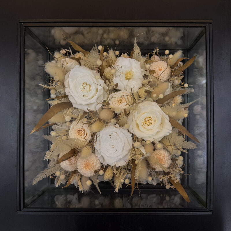 Uinuvad lilled: klaasist lillekarp 'ROXY'