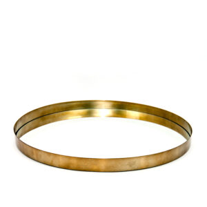 Kuldse raamiga peegel