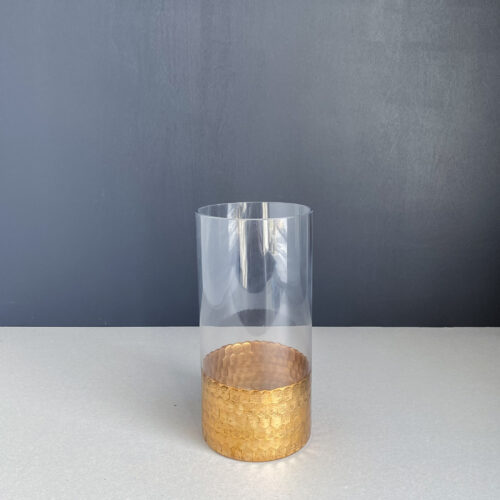 Klaasvaas 'CYLINDER HONEY 25 cm'