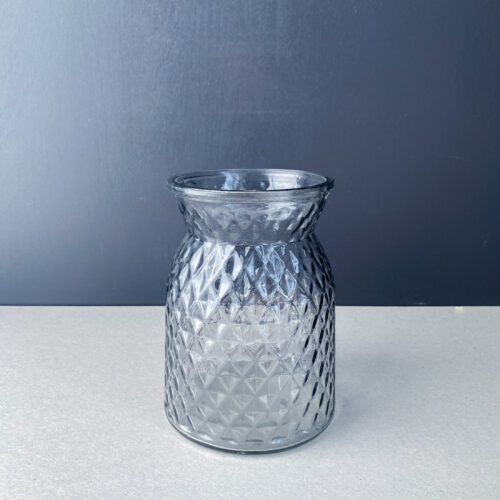 Klaasvaas 'SIENA GREY 16 cm'