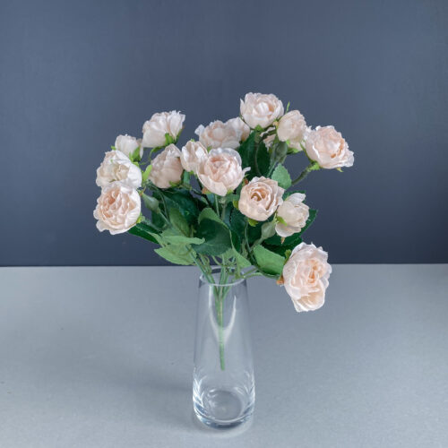 Kunstlill: kobarroosid 'JENNA CREAM'