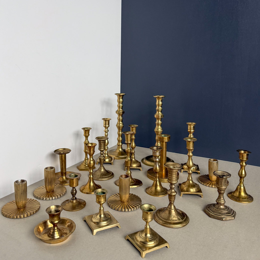 Küünlajalgade komplekt 'ANTIQUE GOLD' - Pilt 2